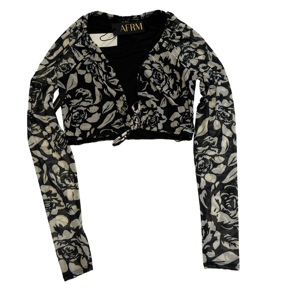 AFRM - Charmin Power Mesh Rouched Top - Picture 7 of 13